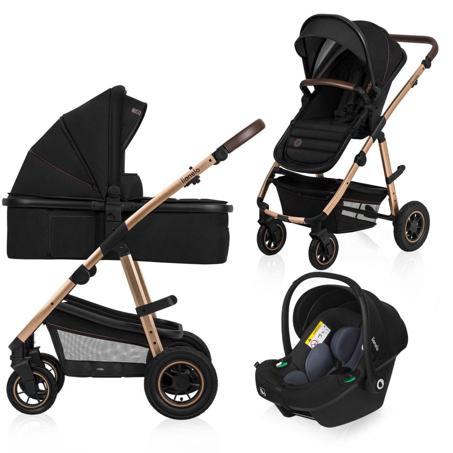 Lionelo Amber 3in1 (7 color options)