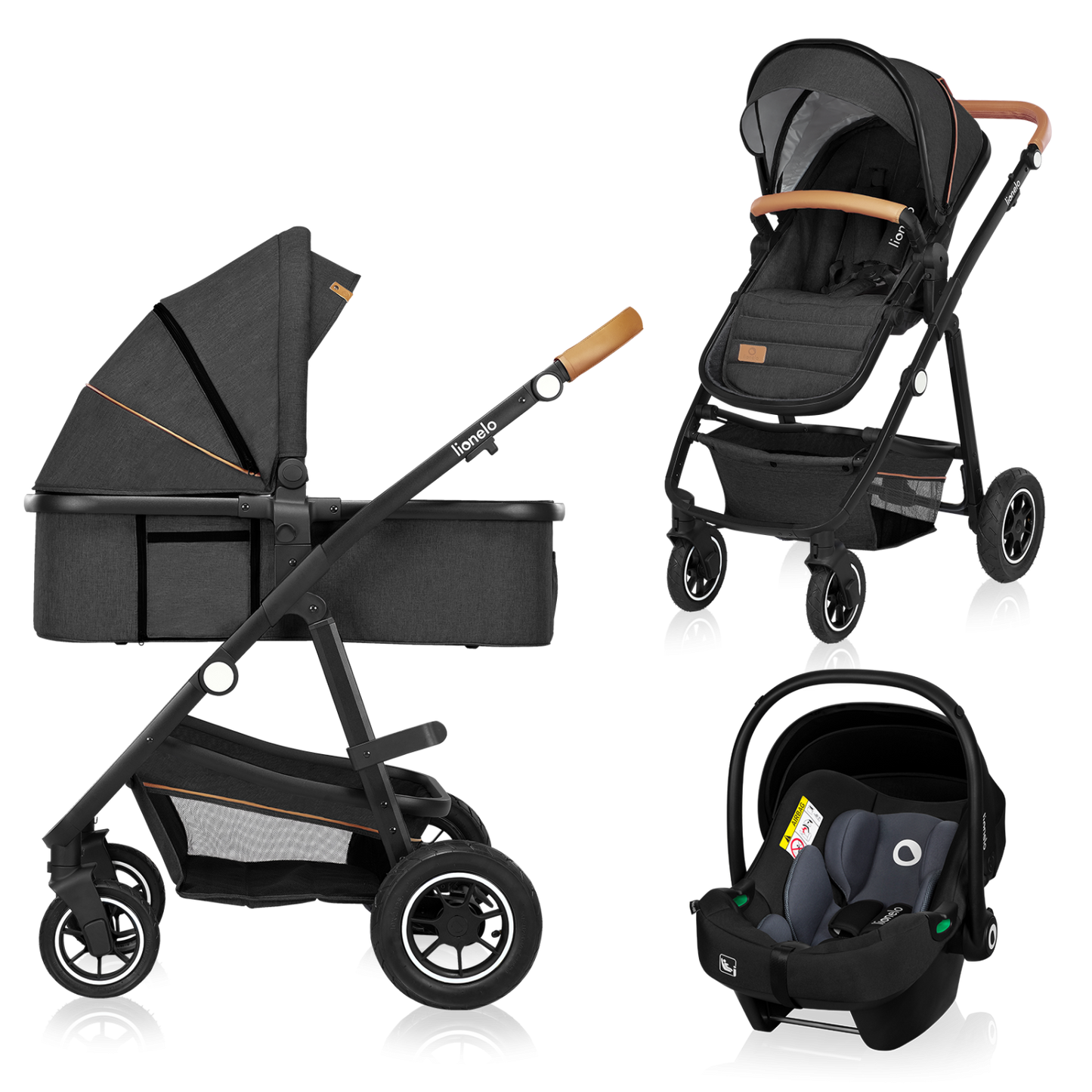 Lionelo Amber 3in1 (7 color options)