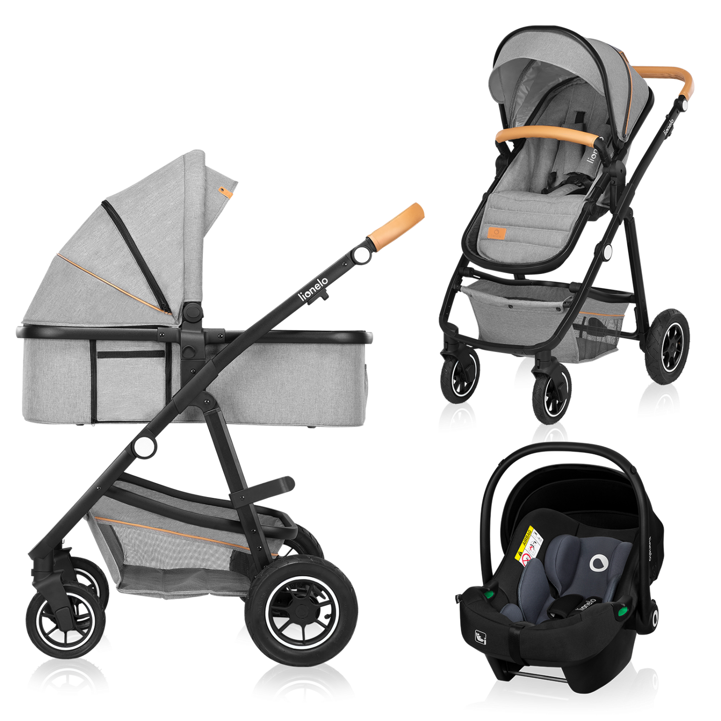 Lionelo Amber 3in1 (7 color options)