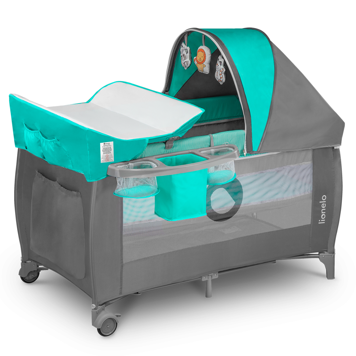 Lionelo Sven Plus Cot 2 in 1 (4 color options)